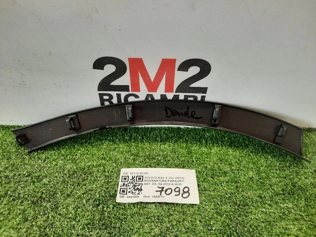 Modanatura Paraurti ANT DX 52112-42100 DX Toyota RAV 4 IV 2013