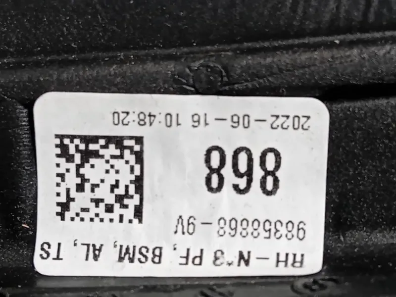 Retrovisore Esterno ANT DX 98358868 Opel Mokka B 2020