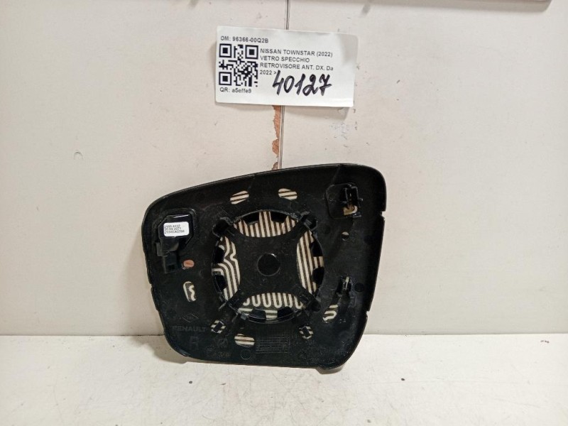 Vetro Specchio Retrovisore ANT DX 96366-00Q2B Nissan Townstar 2022