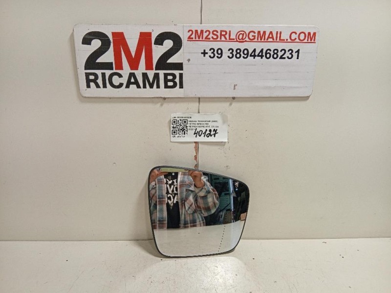 Vetro Specchio Retrovisore ANT DX 96366-00Q2B Nissan Townstar 2022