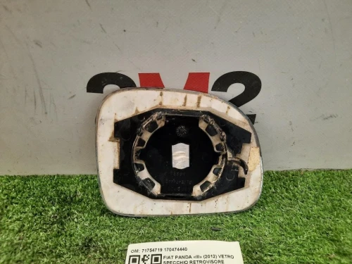 Vetro Specchio Retrovisore ANT SX 71754719 170474440 Fiat Panda III 2012