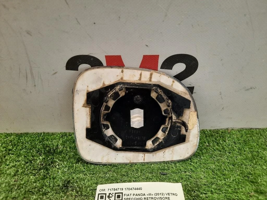 Vetro Specchio Retrovisore ANT SX 71754719 170474440 Fiat Panda III 2012