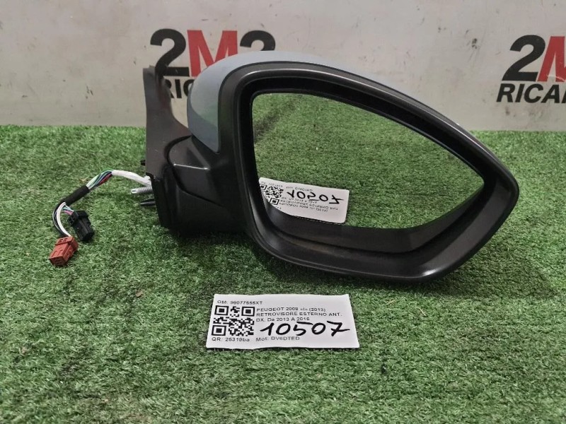 Retrovisore Esterno ANT DX 98077555XT Peugeot 2008 I 2013