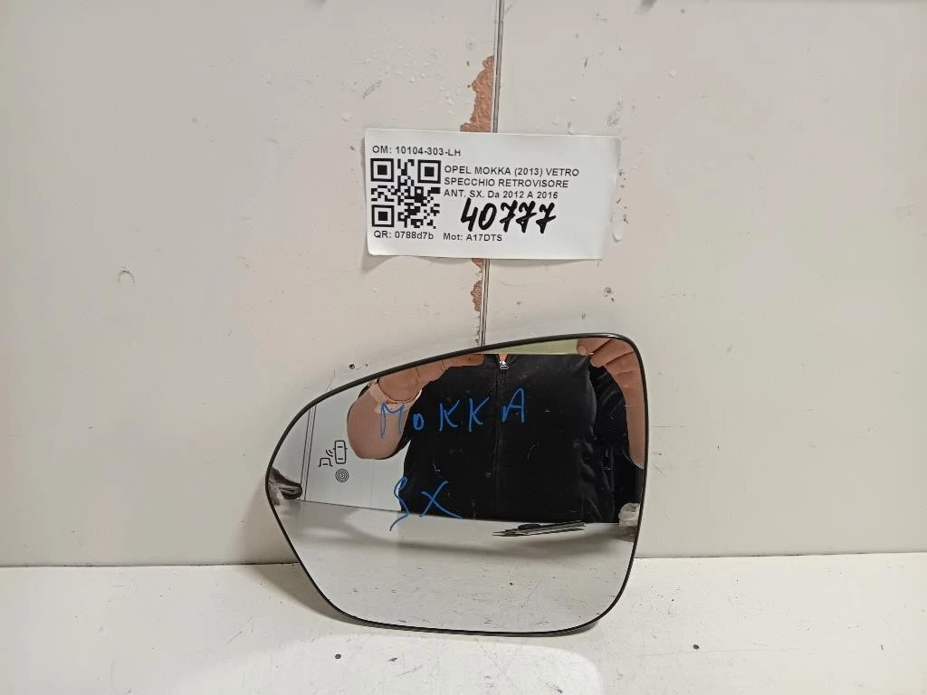 Vetro Specchio Retrovisore ANT SX 10104-303-LH Opel Mokka 2013