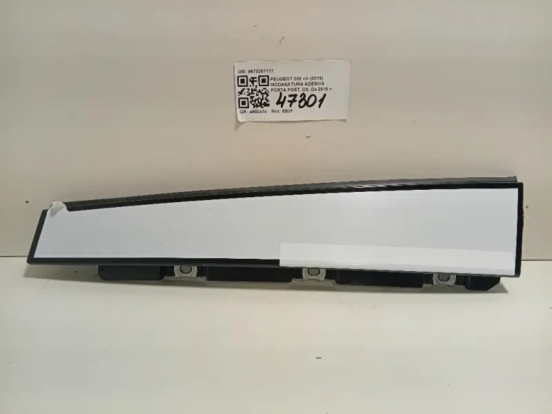 Modanatura Porta POST DX 9673287177 Peugeot 208 I 2015