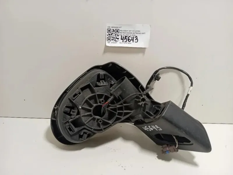 Retrovisore Esterno ANT DX 96806501XT Peugeot 207 CC 2006