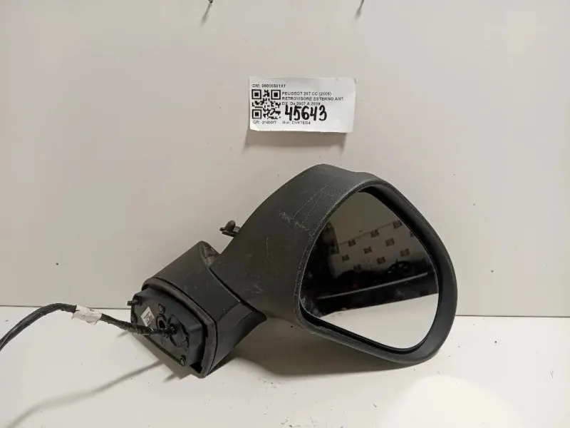 Retrovisore Esterno ANT DX 96806501XT Peugeot 207 CC 2006