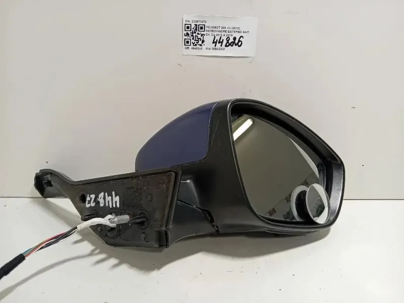 Retrovisore Esterno ANT DX 232673078 Peugeot 208 I 2012