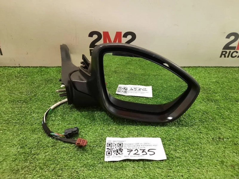 Retrovisore Esterno ANT DX 98077555XT Peugeot 208 I 2012
