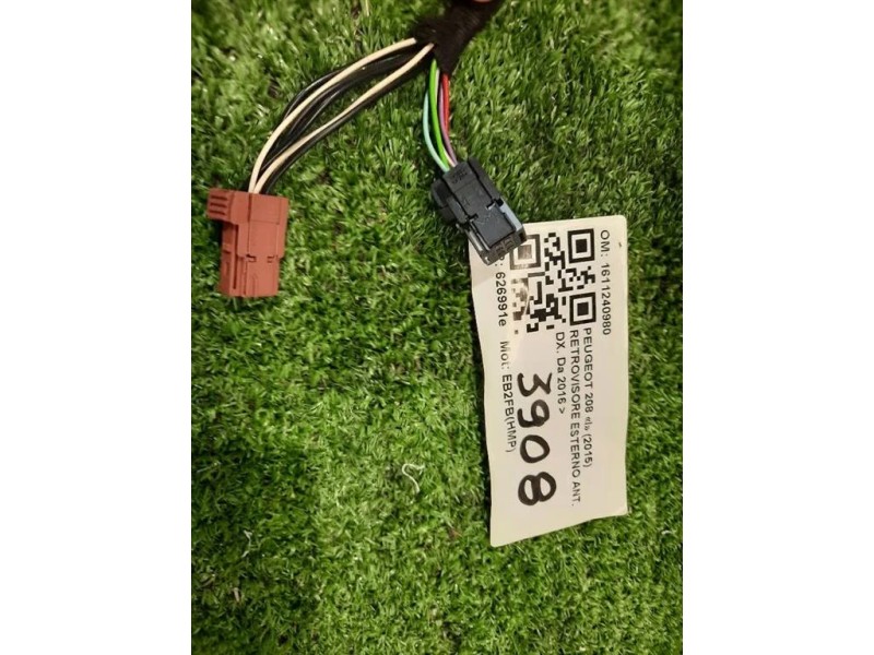 Retrovisore Esterno ANT DX 1611240980 Peugeot 208 I 2015