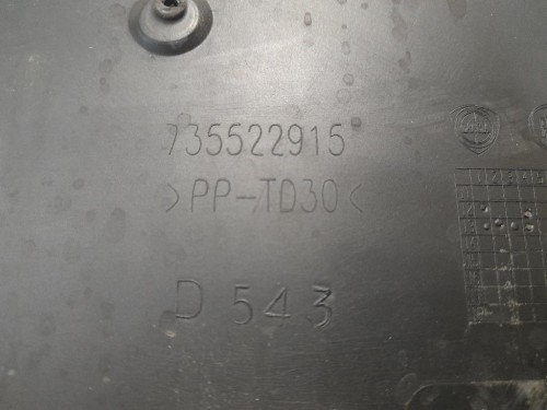 Modanatura Portello POST 735522915 Fiat 500L 2013