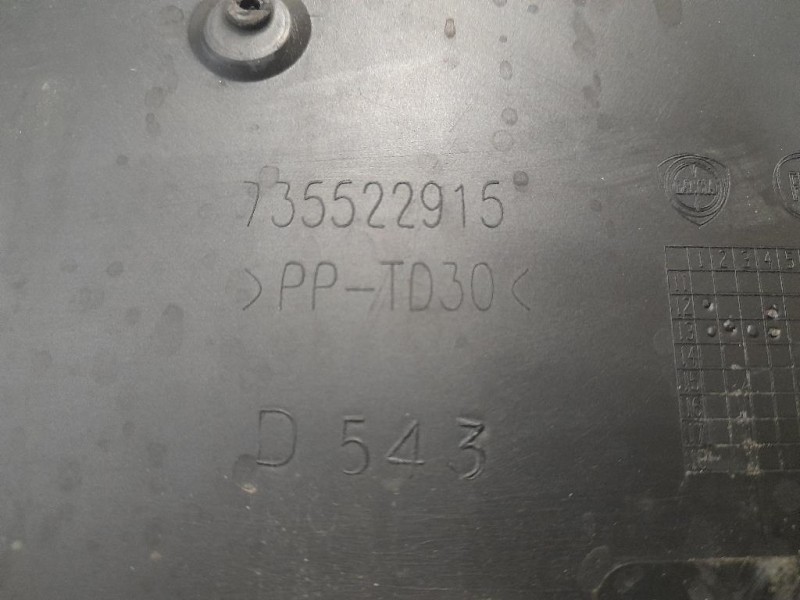 Modanatura Portello POST 735522915 Fiat 500L 2013