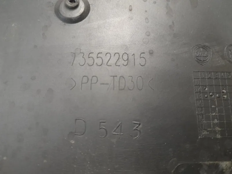 Modanatura Portello POST 735522915 Fiat 500L 2013