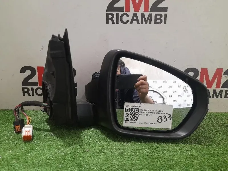 Retrovisore Esterno ANT DX 98261658XT Peugeot 3008 II 2016