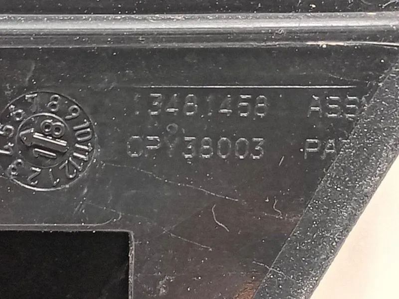 Modanatura Portello POST 1348145713481458 DX+SX Opel Crossland X 2017