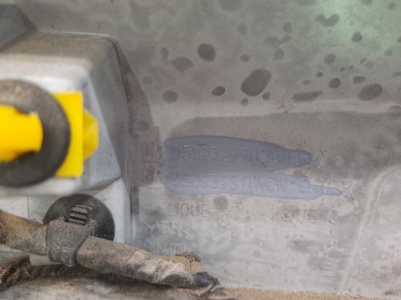 Modanatura Portello POST 95093281 Opel Mokka 2013