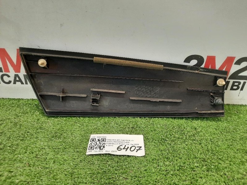 Modanatura Portello POST SX 96661633 Chevrolet Captiva I 2007