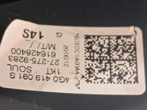 Volante 4G04190918X0880201 Audi A1 8XA Sportback 2012