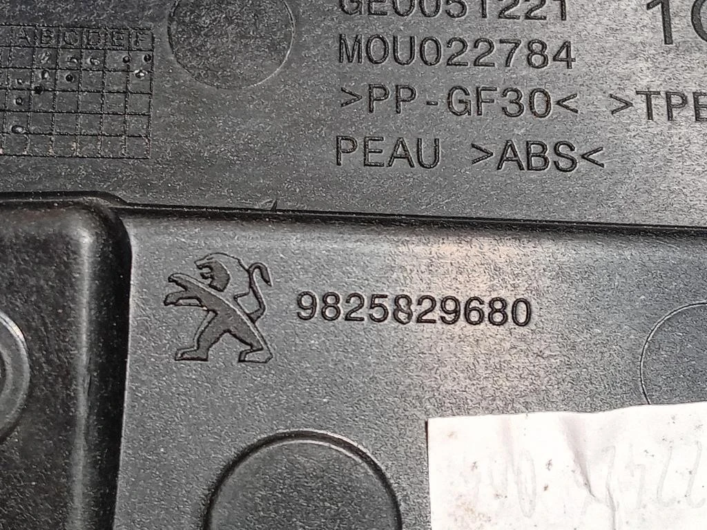 Modanatura Portello POST SX 9825829680 Peugeot 2008 II 2020