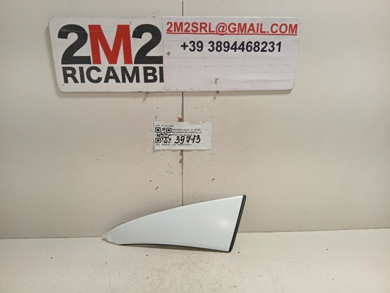 Modanatura Portello POST SX 1617411080 Peugeot 3008 II 2016
