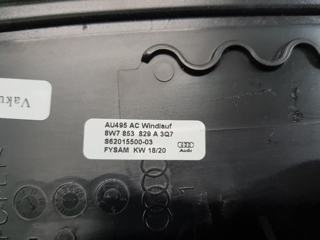 Modanatura Telaio Parabrezza SUP 8W7853829A3Q7 Audi A5 F57 Cabrio 2016