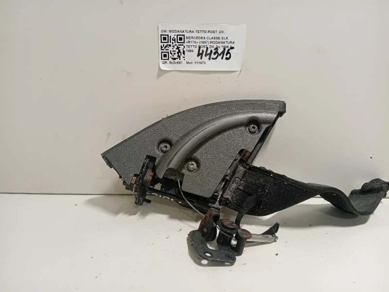 Modanatura Tetto POST DX MODANATURA TETTO POST DX Mercedes Classe SLK R170 1997