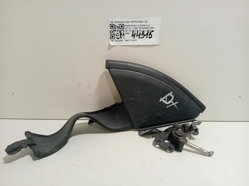 Modanatura Tetto POST DX MODANATURA TETTO POST DX Mercedes Classe SLK R170 1997