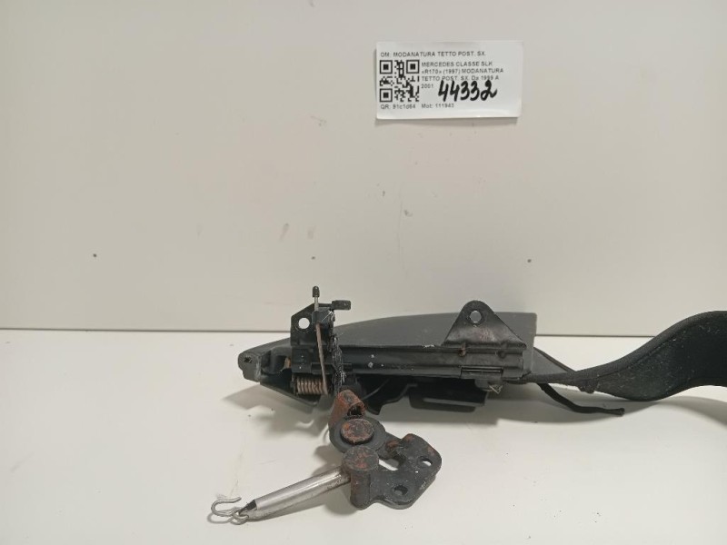 Modanatura Tetto POST SX MODANATURA TETTO POST SX Mercedes Classe SLK R170 1997