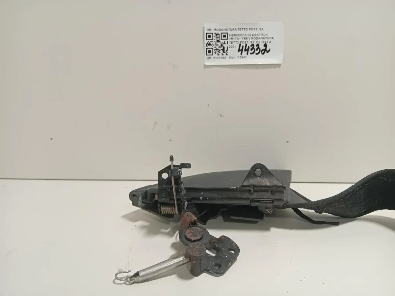 Modanatura Tetto POST SX MODANATURA TETTO POST SX Mercedes Classe SLK R170 1997