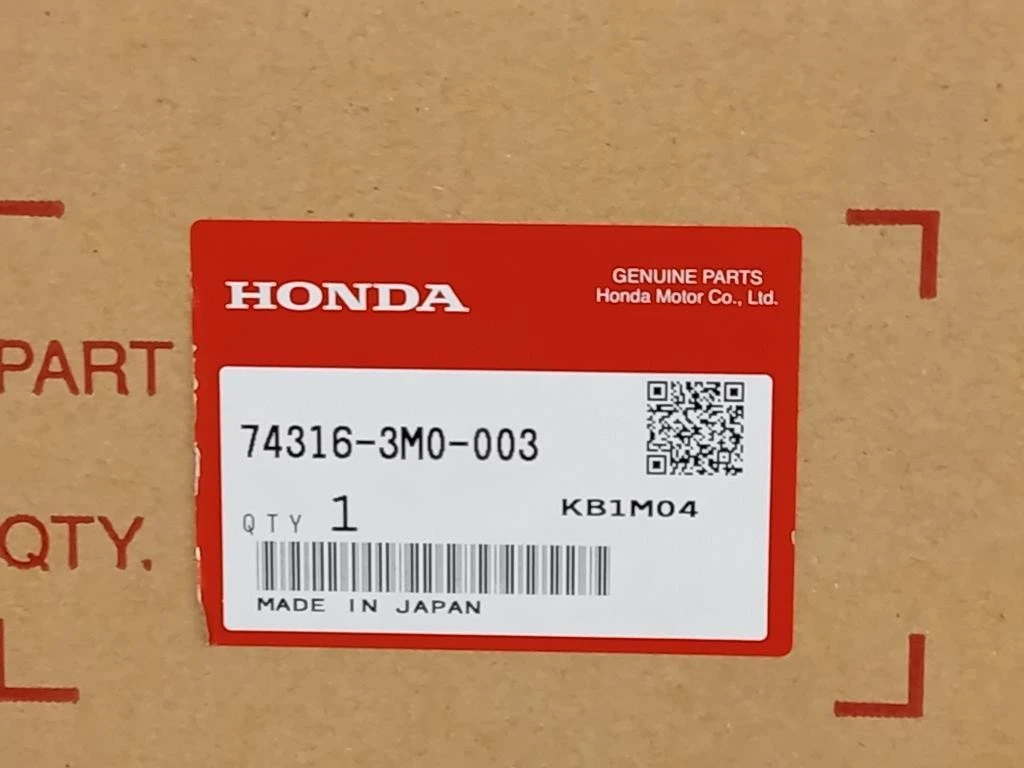 Modanatura Tetto SX 74316-3M0-003 Honda Civic X 2017