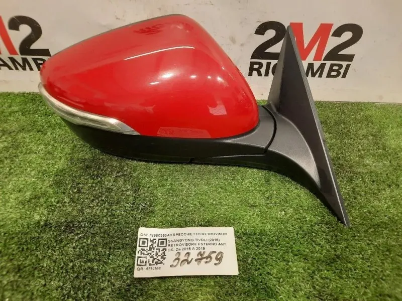 Retrovisore Esterno ANT DX 78980353A0 SPECCHIETTO RETROVISORE DESTRO 8 PIN Ssangyong Tivoli 2015
