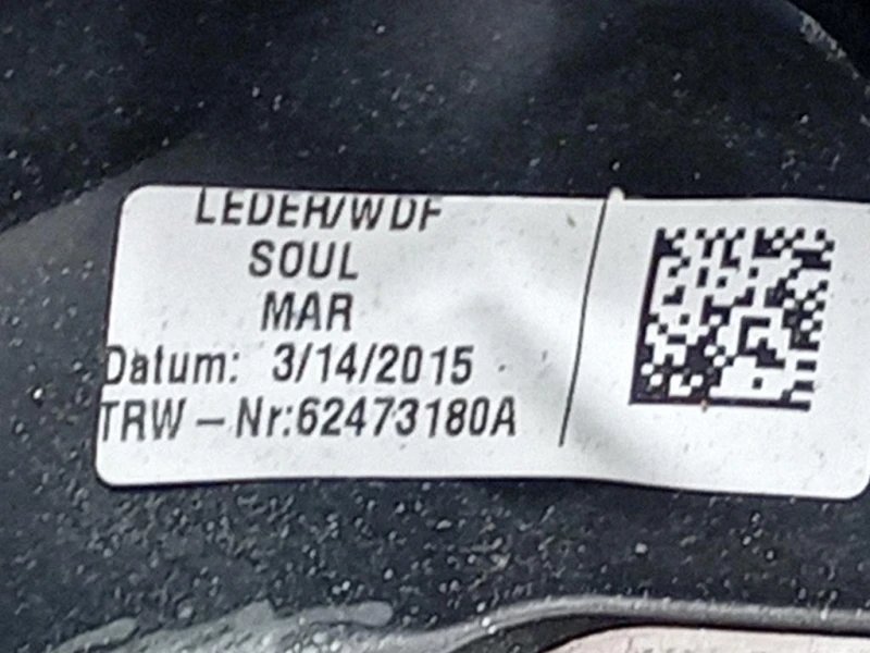 Volante 62473180A Audi A3 8PA Sportback 2008