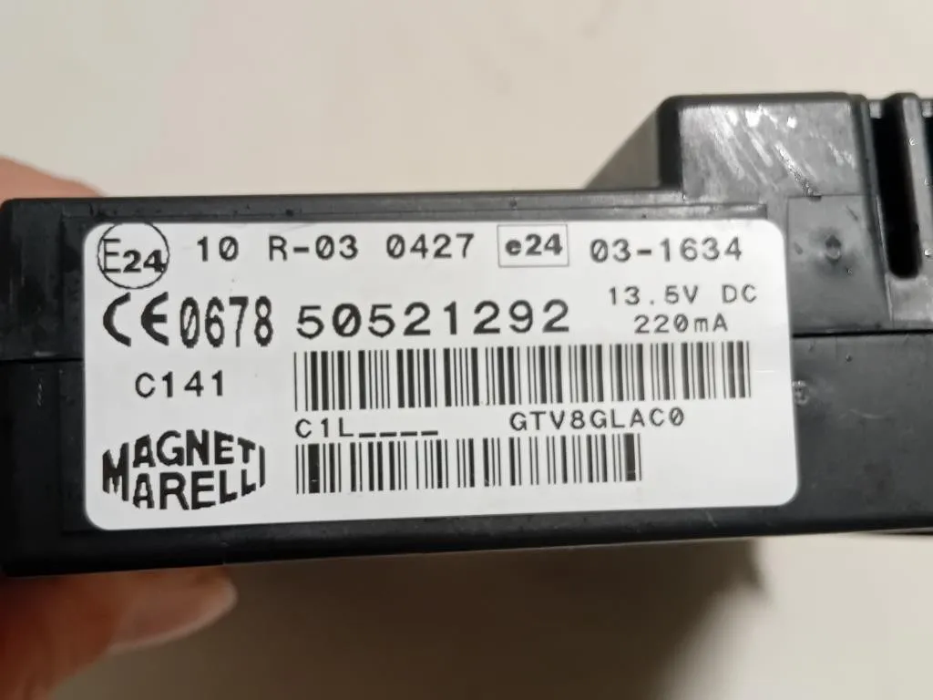 Modulo Bluetooth 50521292 Alfa Romeo Giulietta 2010