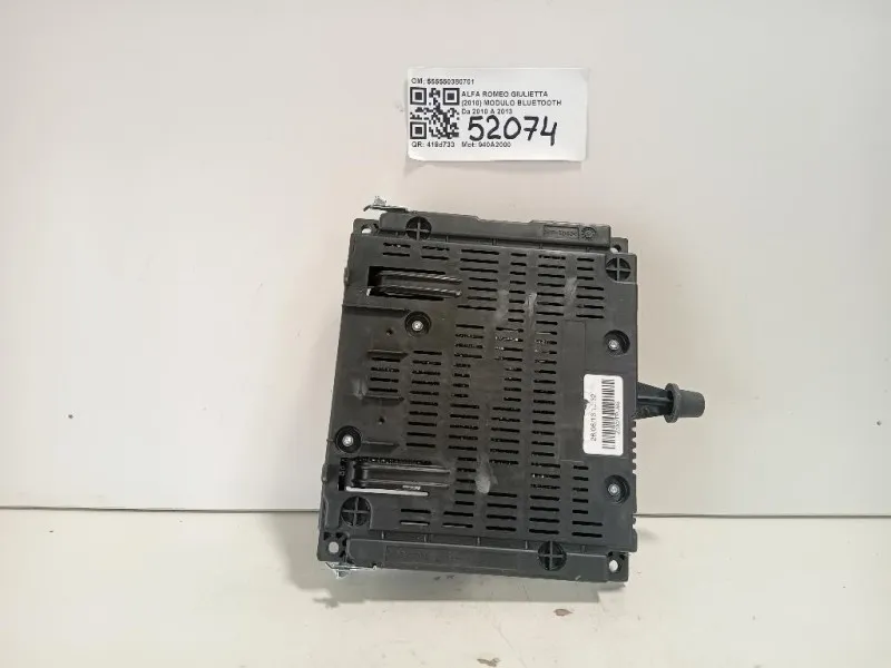 Modulo Bluetooth 555550380701 Alfa Romeo Giulietta 2010