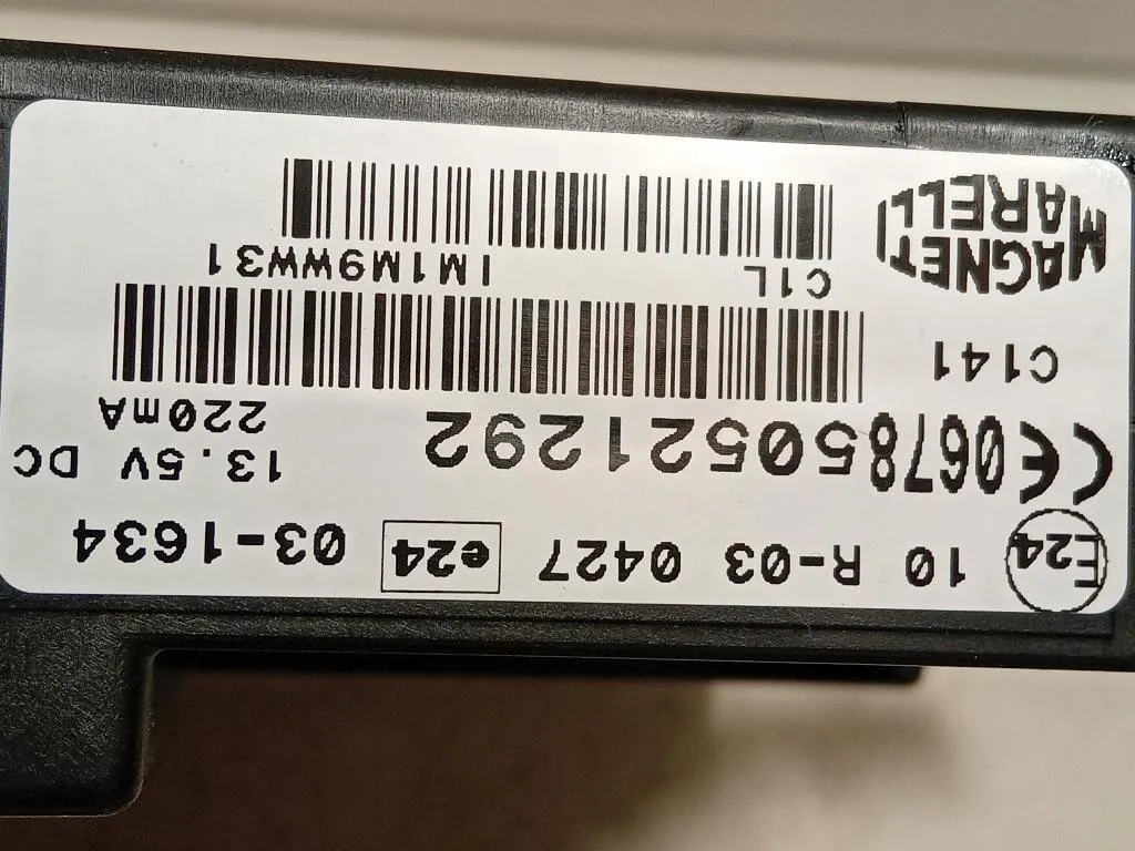 Modulo Bluetooth 50521292 Alfa Romeo Giulietta 2013