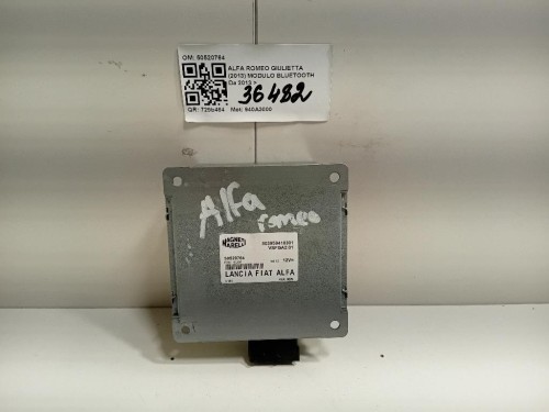 Modulo Bluetooth 50520764 Alfa Romeo Giulietta 2013