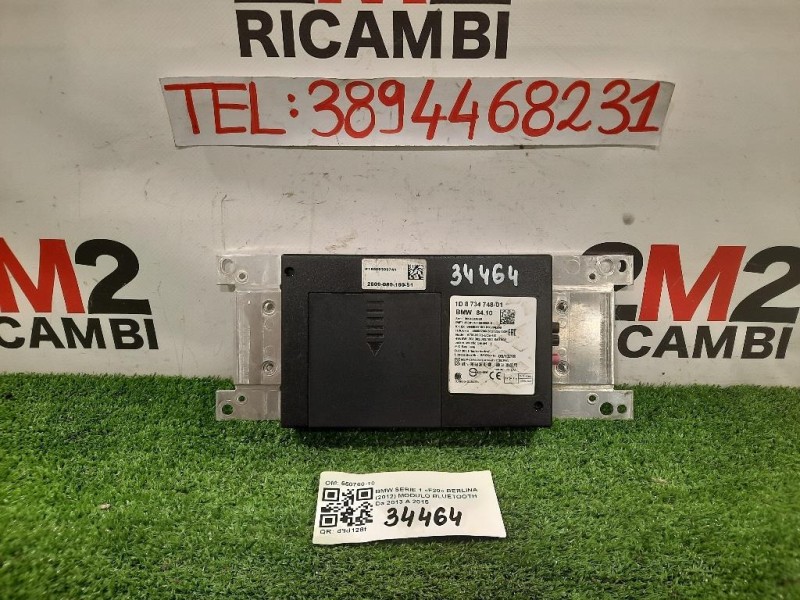 Modulo Bluetooth 550760-10 Bmw Serie 1 F20 Berlina 2012