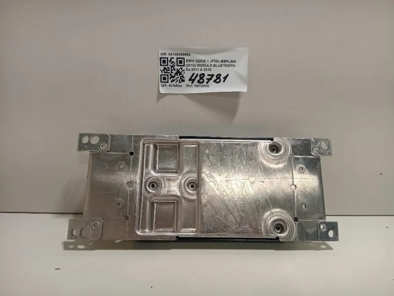 Modulo Bluetooth 84109389658 Bmw Serie 1 F20 Berlina 2012