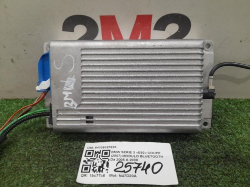 Modulo Bluetooth 84109187625 Bmw Serie 3 E92 Coupe 2007