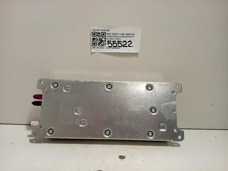 Modulo Bluetooth 8410-9187625 Bmw Serie 5 E60 Berlina 2004