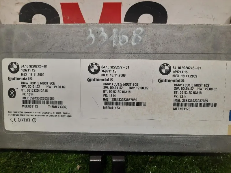 Modulo Bluetooth 8410 9228272-01 Bmw Serie 5 F07 GT 2010