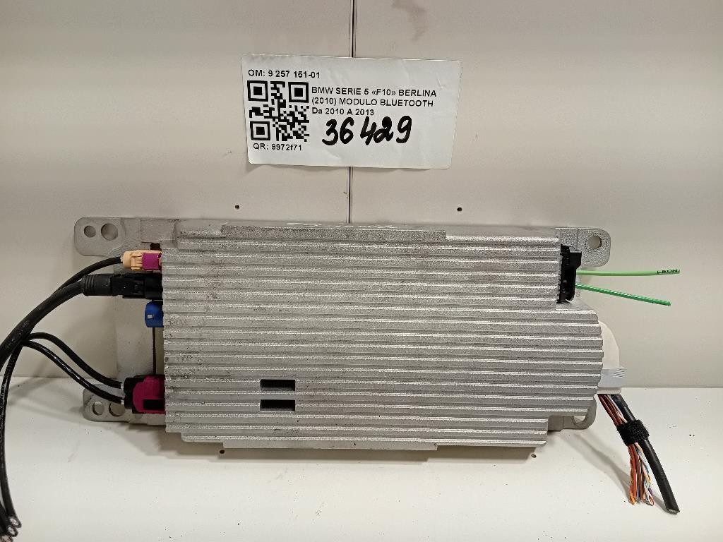 Modulo Bluetooth 9 257 151-01 Bmw Serie 5 F10 Berlina 2010