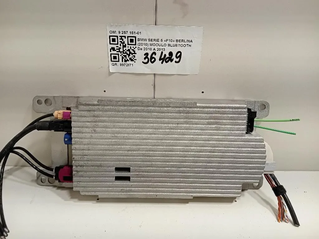 Modulo Bluetooth 9 257 151-01 Bmw Serie 5 F10 Berlina 2010
