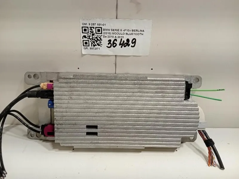 Modulo Bluetooth 9 257 151-01 Bmw Serie 5 F10 Berlina 2010