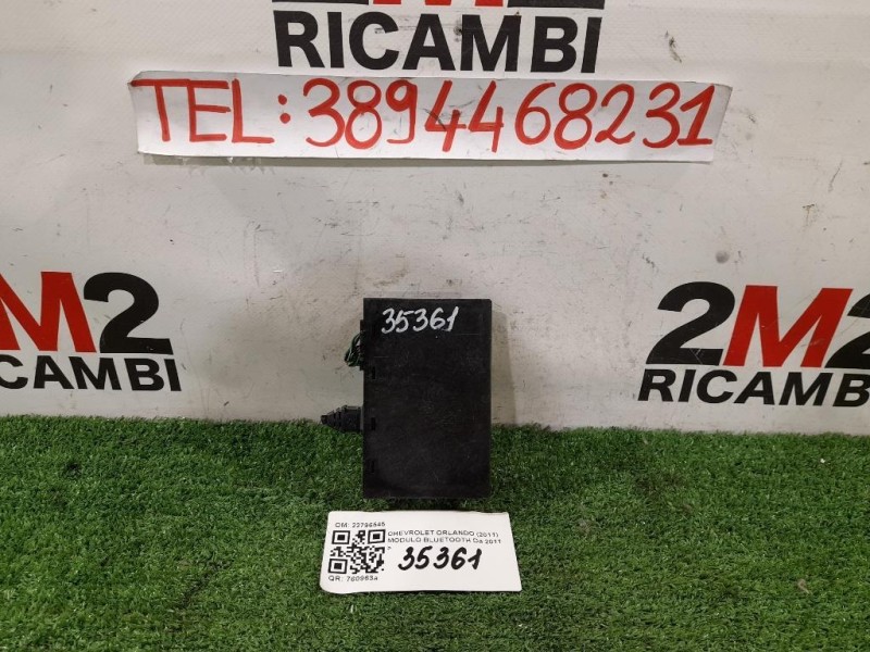 Modulo Bluetooth 22796545 Chevrolet Orlando 2011