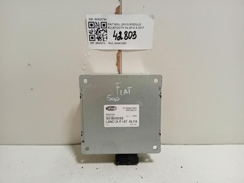 Modulo Bluetooth 50520764 Fiat 500L 2013