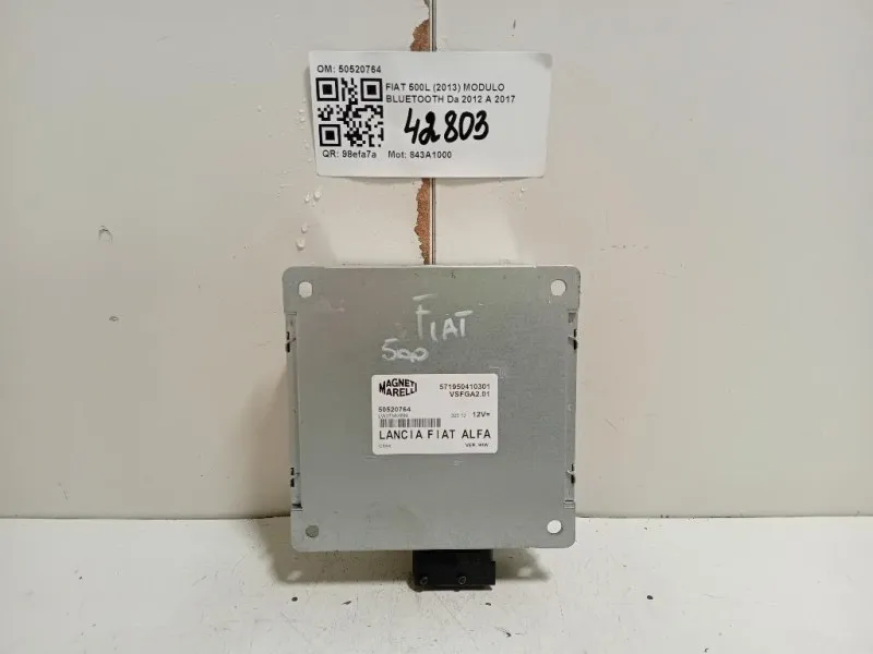 Modulo Bluetooth 50520764 Fiat 500L 2013