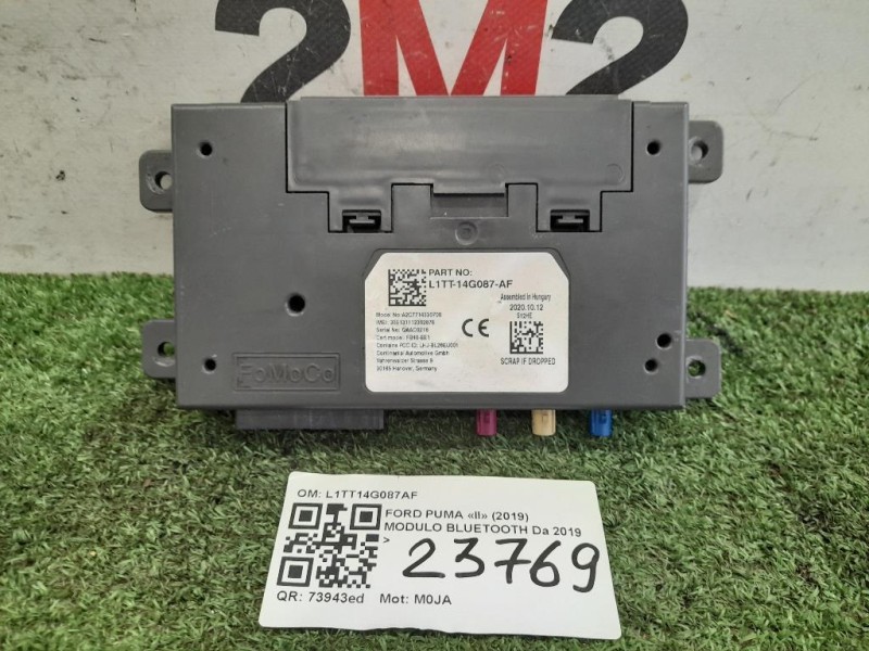 Modulo Bluetooth L1TT14G087AF Ford PUMA II 2019