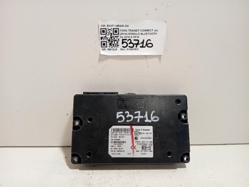 Modulo Bluetooth EK2T-14B428-GA Ford Transit Connect II 2014