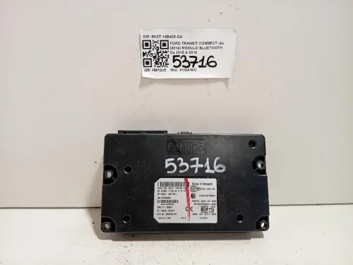 Modulo Bluetooth EK2T-14B428-GA Ford Transit Connect II 2014